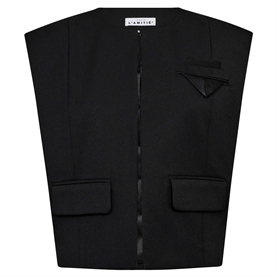 Haute L'amitie Premiere Box Waistcoat, Sort